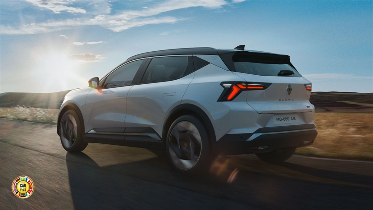 Renault Scenic E-Tech 100% electric Car of the year 2024.